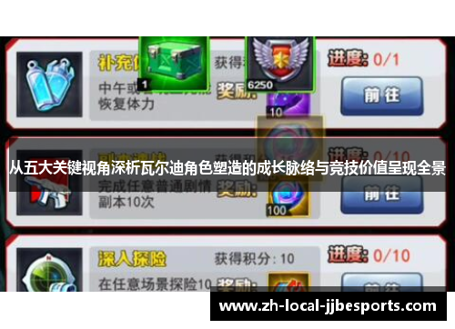 从五大关键视角深析瓦尔迪角色塑造的成长脉络与竞技价值呈现全景 从五大关键视角深析瓦尔迪角色塑造的成长脉络与竞技价值呈现全景